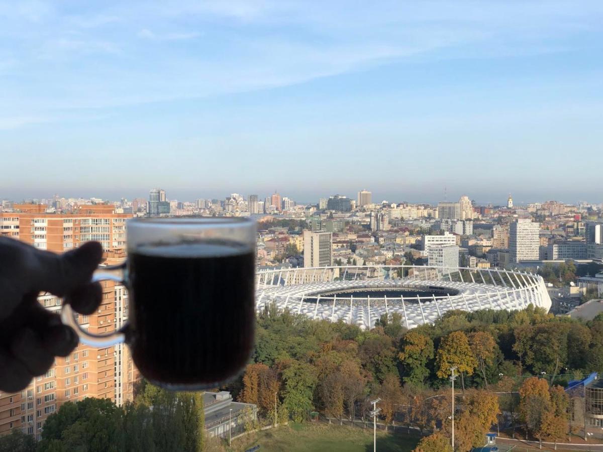 Olympic Panorama Apartment Киев Экстерьер фото